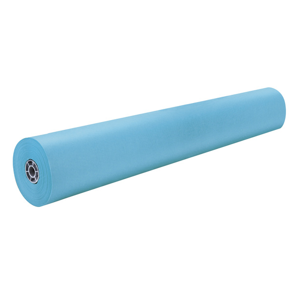 Rainbow Colored Kraft Duo-Finish® Paper Roll, Sky Blue, 36in x 1,000ft 0063150